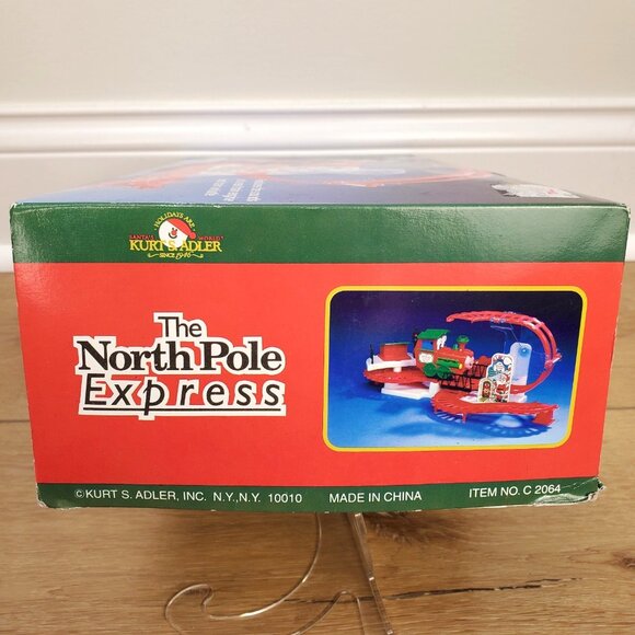 Kurt Adler Musical North Pole Express Train Set (as seen Baby Einstein) Whistle - Picture 8 of 12